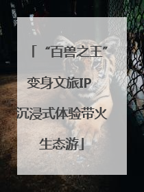 “百兽之王”变身文旅IP 沉浸式体验带火生态游