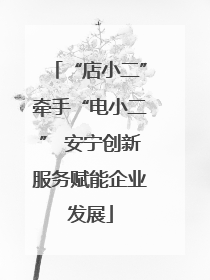 “店小二”牵手“电小二” 安宁创新服务赋能企业发展