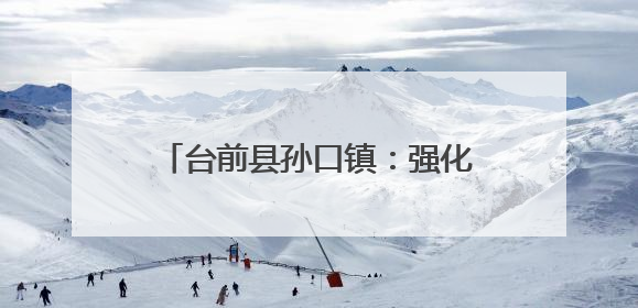 台前县孙口镇：强化村务监督管理工作 推动基层治理高效能