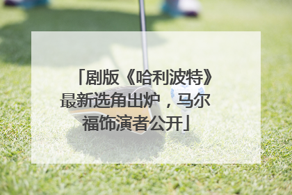 剧版《哈利波特》最新选角出炉，马尔福饰演者公开