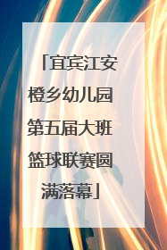 宜宾江安橙乡幼儿园第五届大班篮球联赛圆满落幕