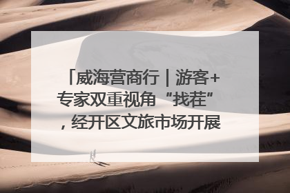 威海营商行｜游客+专家双重视角“找茬”，经开区文旅市场开展暑期前“体检”