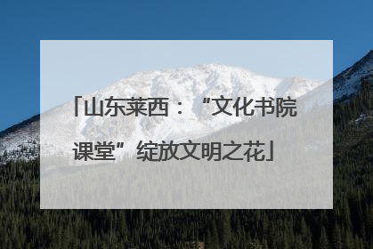 山东莱西：“文化书院课堂”绽放文明之花