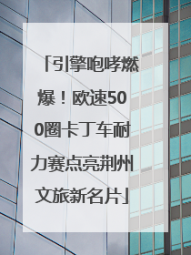 引擎咆哮燃爆！欧速500圈卡丁车耐力赛点亮荆州文旅新名片