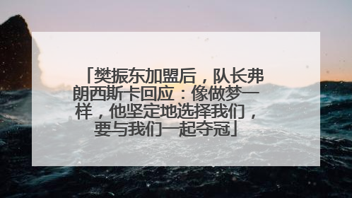 樊振东加盟后，队长弗朗西斯卡回应：像做梦一样，他坚定地选择我们，要与我们一起夺冠