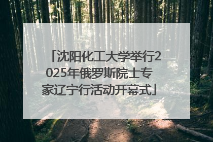 沈阳化工大学举行2025年俄罗斯院士专家辽宁行活动开幕式