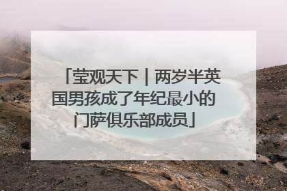莹观天下｜两岁半英国男孩成了年纪最小的门萨俱乐部成员