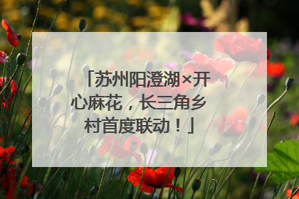 苏州阳澄湖×开心麻花，长三角乡村首度联动！
