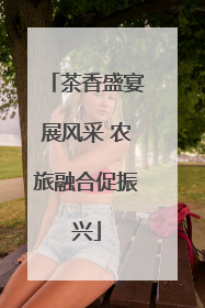 茶香盛宴展风采 农旅融合促振兴