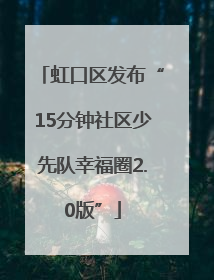 虹口区发布“15分钟社区少先队幸福圈2.0版”