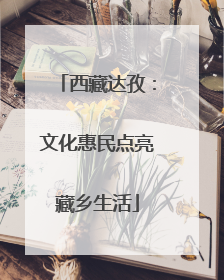 西藏达孜：文化惠民点亮藏乡生活