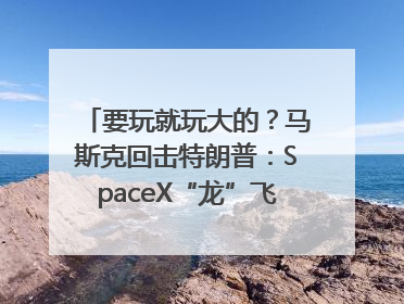 要玩就玩大的？马斯克回击特朗普：SpaceX“龙”飞船将立即退役！