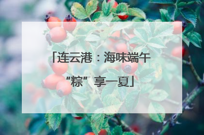连云港：海味端午 “粽”享一夏