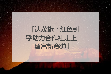 达茂旗：红色引擎助力合作社走上致富新赛道