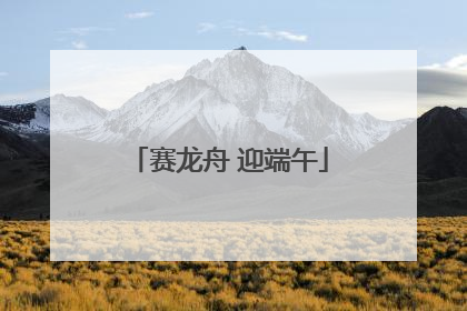 赛龙舟 迎端午
