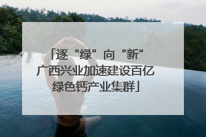 逐“绿”向“新” 广西兴业加速建设百亿绿色钙产业集群