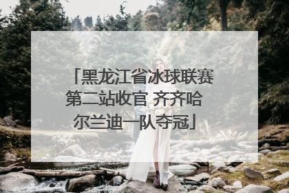 黑龙江省冰球联赛第二站收官 齐齐哈尔兰迪一队夺冠
