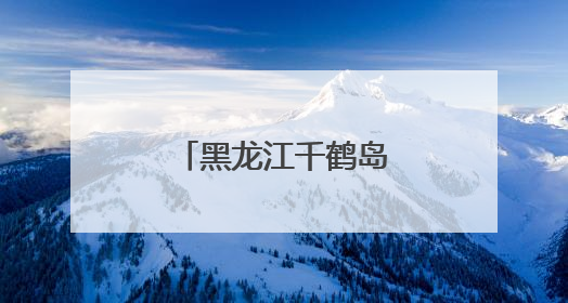 黑龙江千鹤岛首次发现自然界罕见白鸬鹚