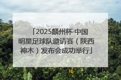 2025麟州杯·中国明星足球队邀请赛（陕西神木）发布会成功举行
